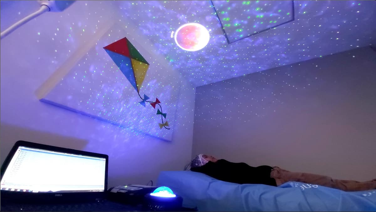 Habitación para estudios de sueño